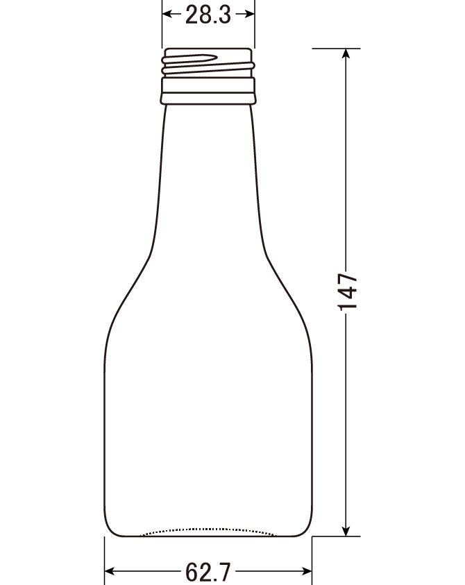 PP30 生酒180 | ISHIZUKA GLASS BOTTLES CATALOGUE